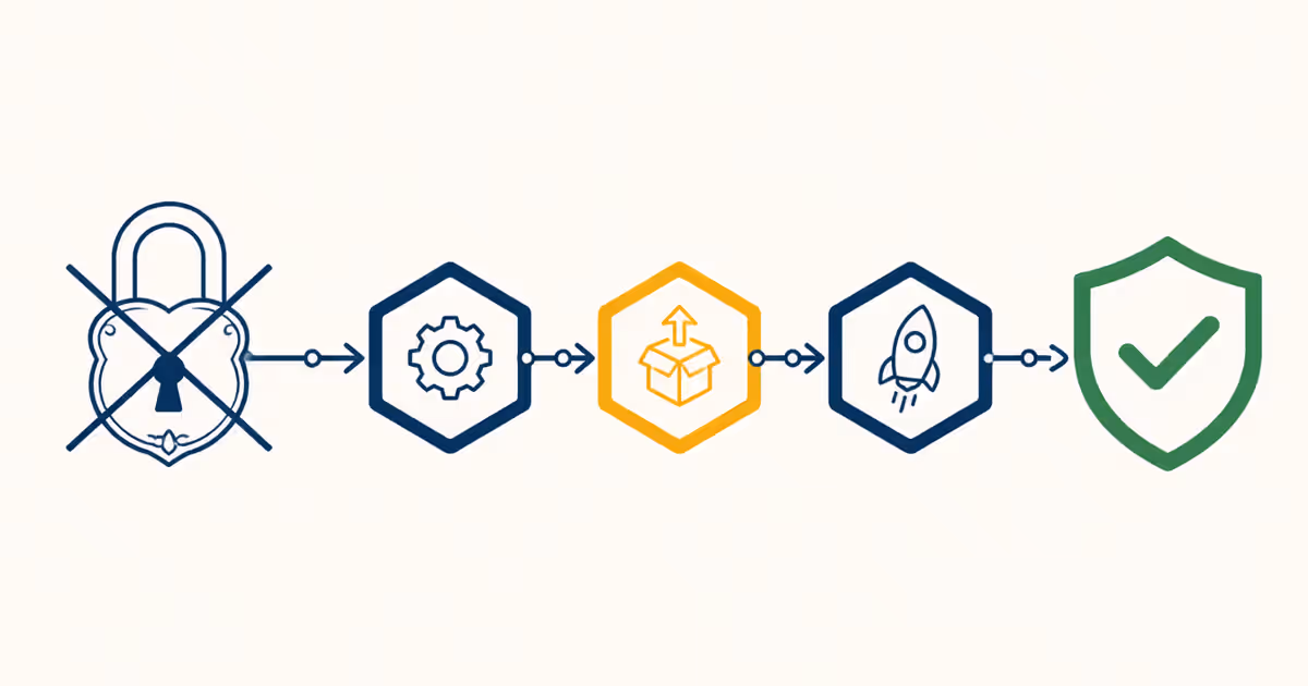 Infographie montrant le processus de migration d'une boutique PrestaShop vers la version 9.